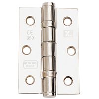 Class 7 Fire Door Hinge Chrome Plated 76mm Pack 3