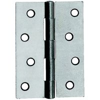 Butt Hinges 1838 Steel Self Colour 100mm Pack 2