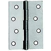 Loose Pin Butt Hinges Steel Self Colour 100mm Pack 2