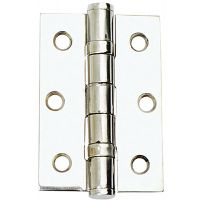 Ball Bearing Butt Hinges Polished Stainles Steel 76mm