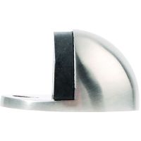 Oval Doorstop Satin Stainless Steel