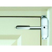 C10 Door Closer White Surface Mounted