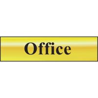 Office Sign Gold 200 x 50mm