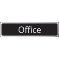 Office Sign Black 200 x 50mm