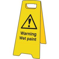 Warning Wet Paint A-Board Sign 210 x 620mm