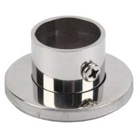Colorail Polished Stainless Steel End Socket 32mm