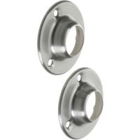 Brushed Nickel Colorail Deluxe Socket Pack 2