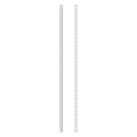 Twin Slot Shelving Upright White