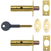 Yale PM444 Door Security Bolt Polished Brass