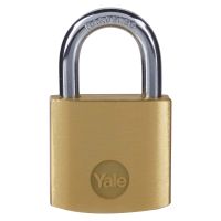 Yale Brass Padlock 30mm