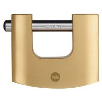 Yale Brass Shutter Padlock 60mm 