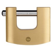 Yale Brass Shutter Padlock 60mm