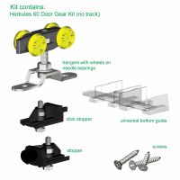 Herkules 60 sliding door gear kit without track