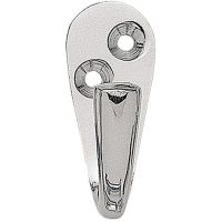 Single Wardrobe Hook Polished Chrome Plated