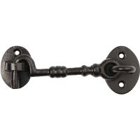 Black Japanned Cabin Hook