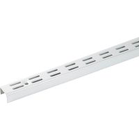 White Twinslot Shelving Upright