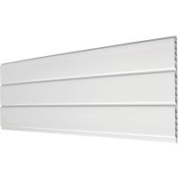  Hollow Soffit Board White 300mm x 5m