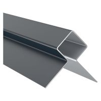 Hardie™ Plank Metal External Corner Anthracite Grey 3m