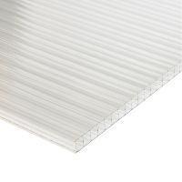 Multi Wall Clear Polycarbonate  Roofing Sheet 3000mm x 980mm x 25mm