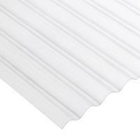 PVC Corrugated Roof Sheet Clear Light Weight 1830 x 755mm