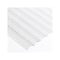 PVC Corrugated Roof Sheet Clear Heavy Weight 3050 x 755mm
