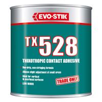 EVO-STIK TX528 Thixotropic Contact Adhesive 1ltr - Amber