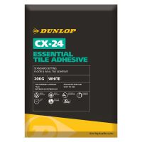 Dunlop CX-24 Essential Tile Adhesive White 20kg