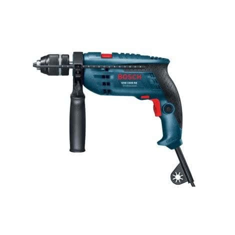 Bosch electric drill with masonry and wood drill bits