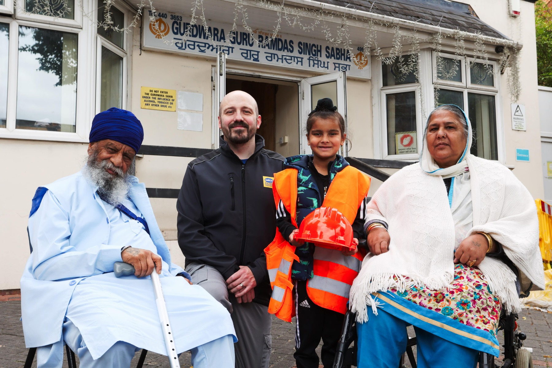 Selco supports Sikh temple extension