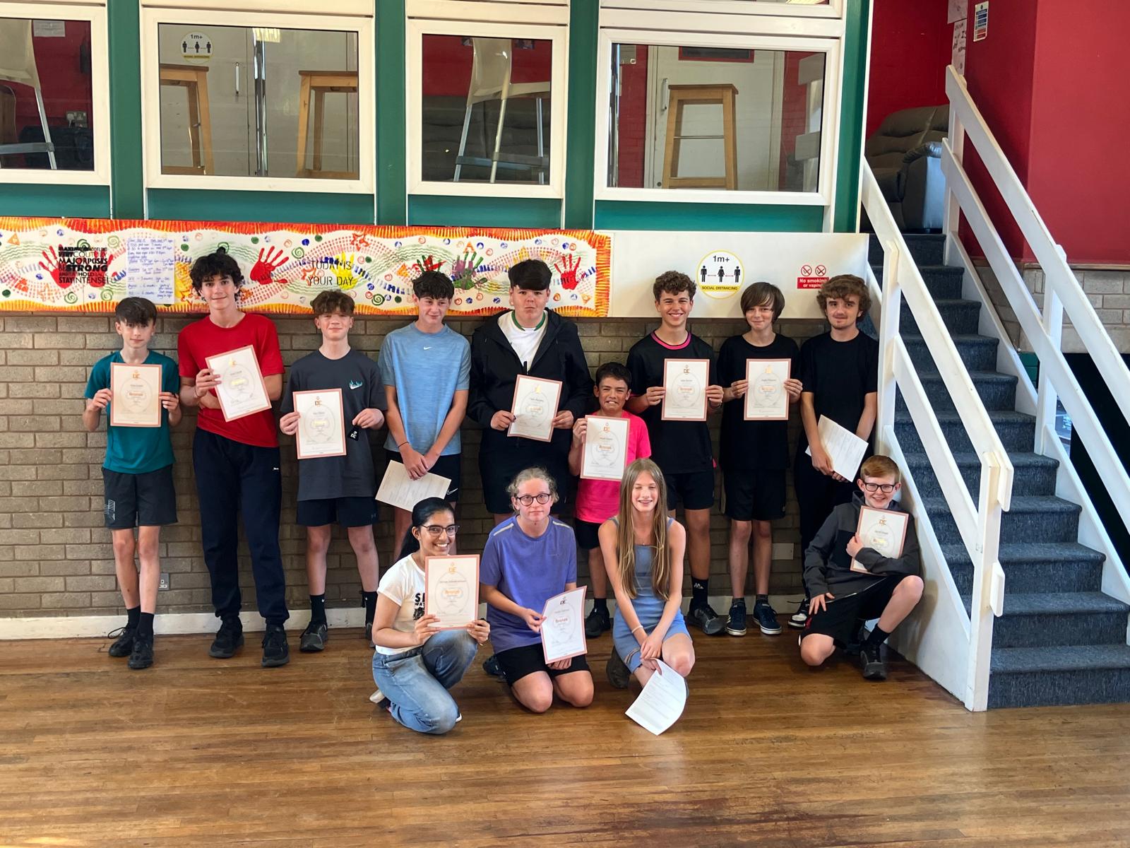 Children at Frodsham Youth Club