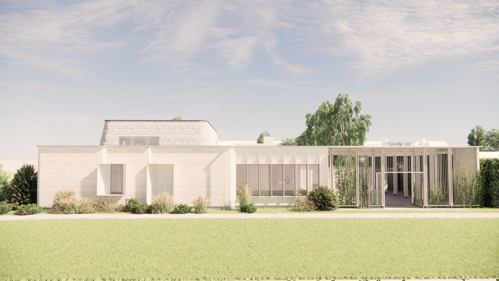 Eco-friendly building Higham Hill - Community Heroes winner