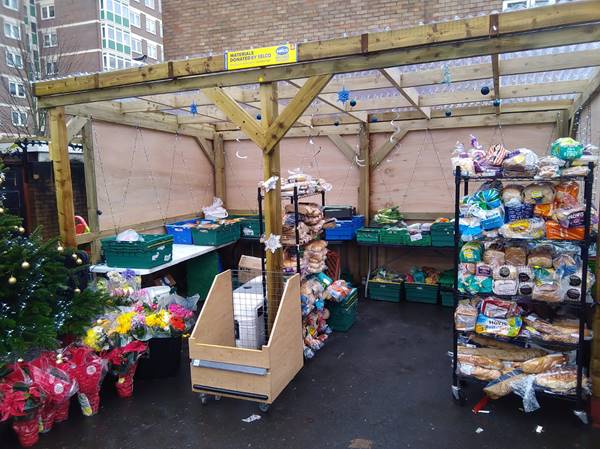 Selco donates materials for new community food hub at Bideford Community Centre in Manchester