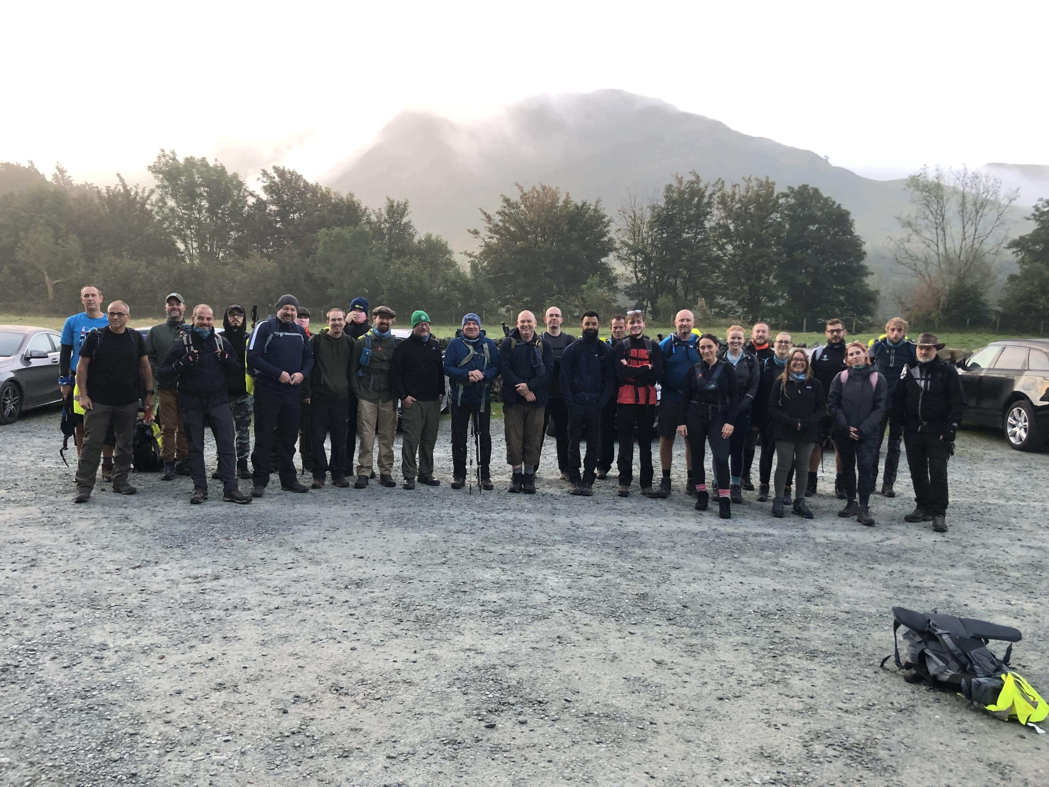 Selco Colleagues Lake District Peak Challenge