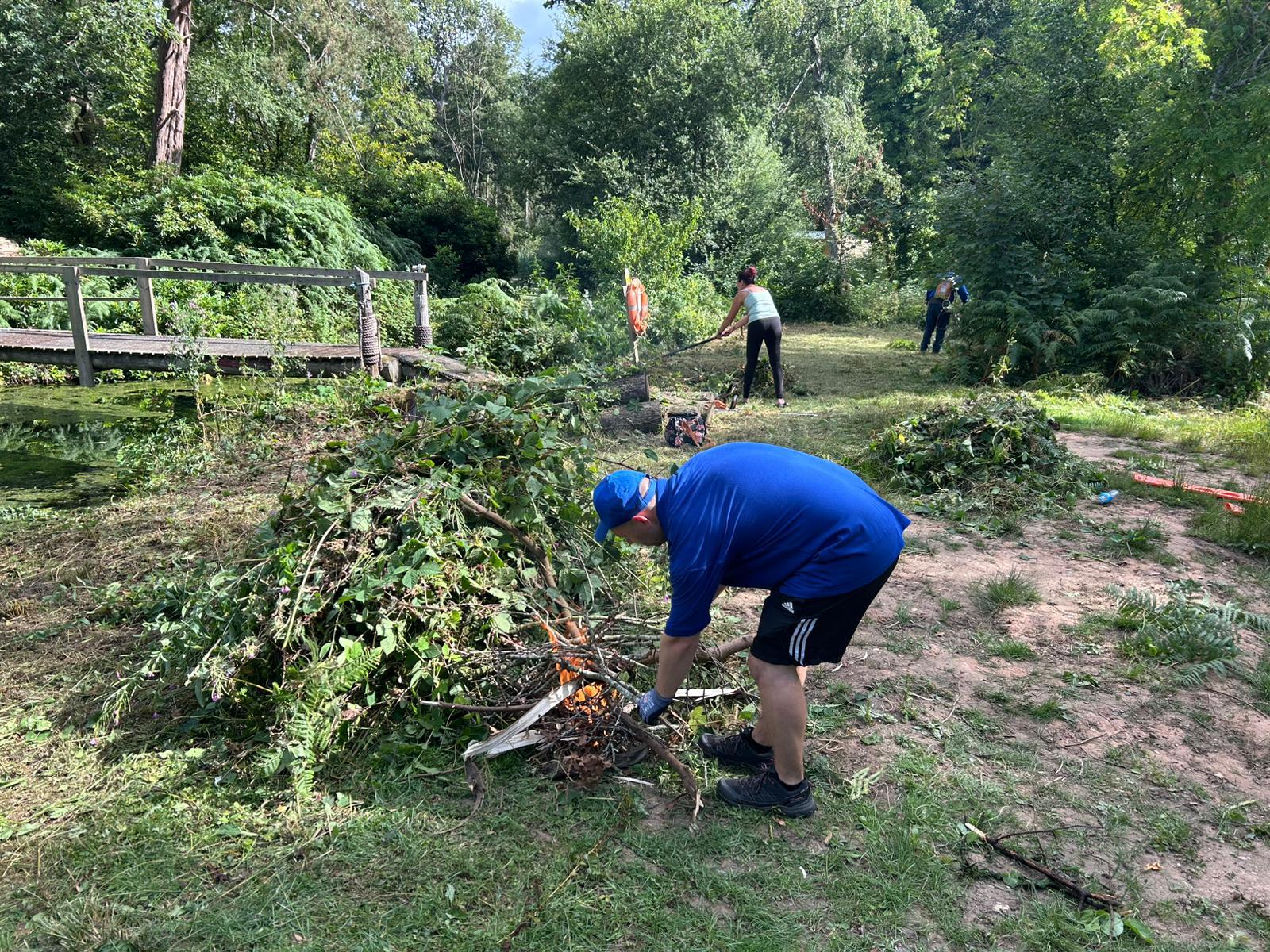 Wolverhampton Selco colleagues volunteer at Patshull Activity Centre