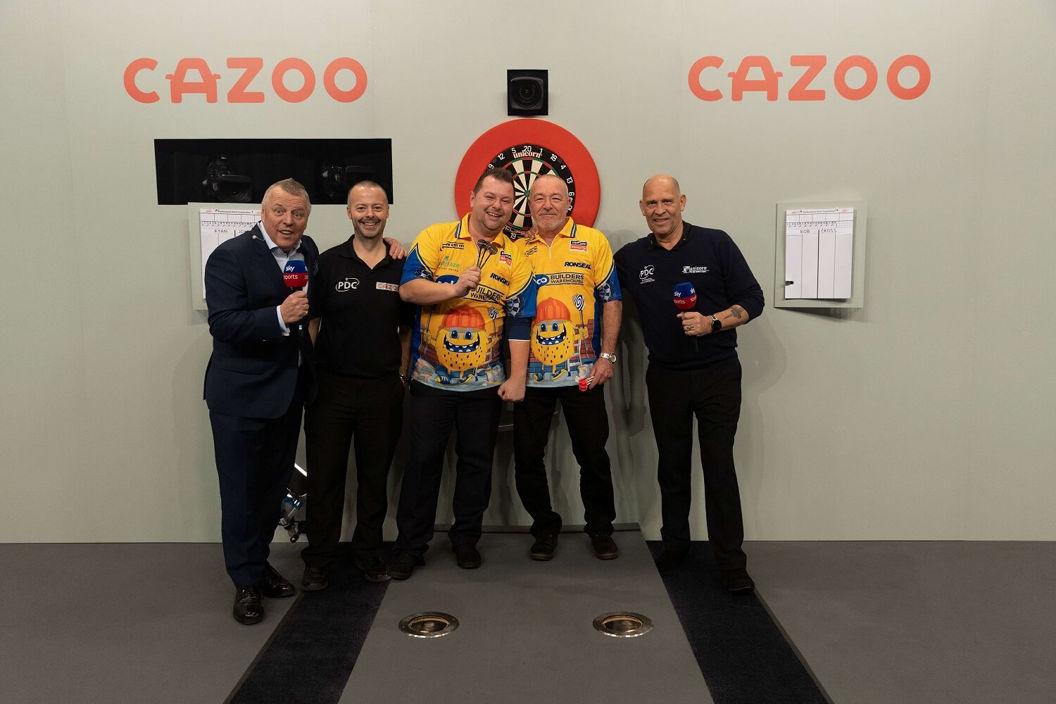 Selco competition winners at Grand Slam of Darts
