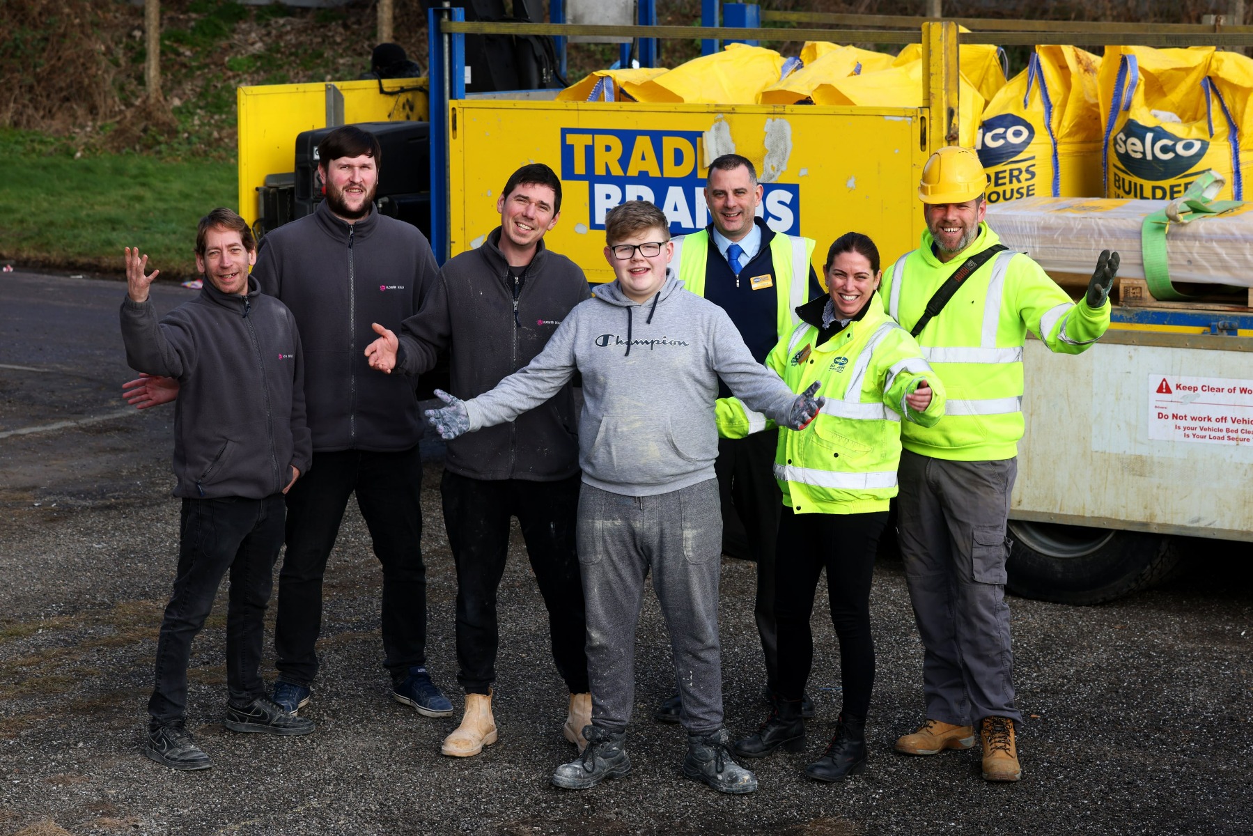 Selco and BSW Timber help Flower Skills