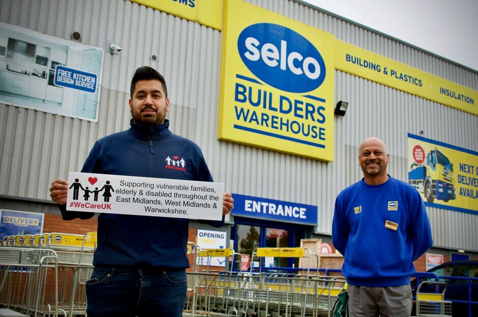 Selco Stars winner Hinckley-based We Care UK