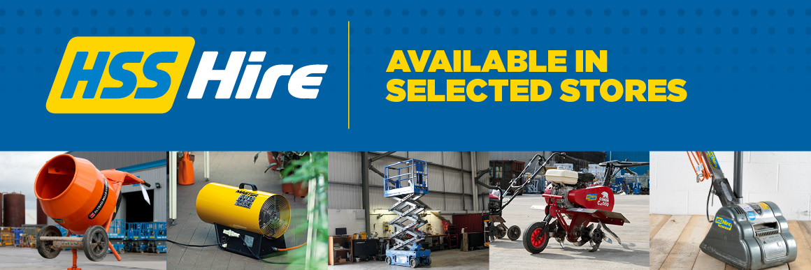 HSS Hire Available in Selected Stores