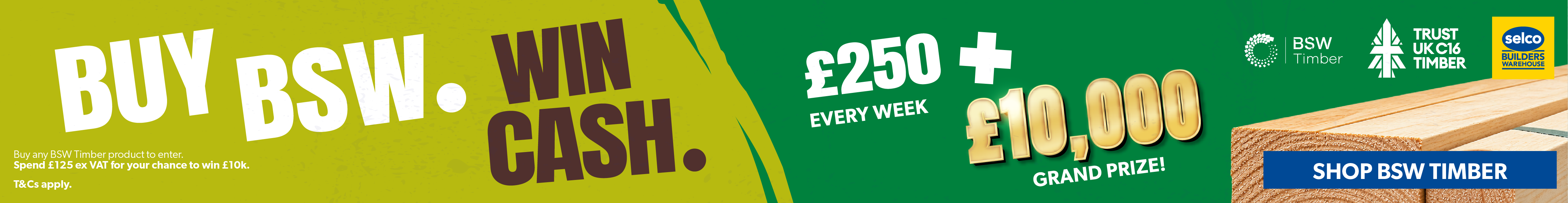 Buy BSW. Win Cash Buy BSW. Win Cash