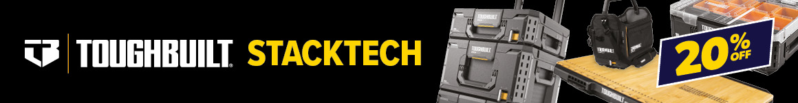 20% Off ToughBuilt StackTech Range
