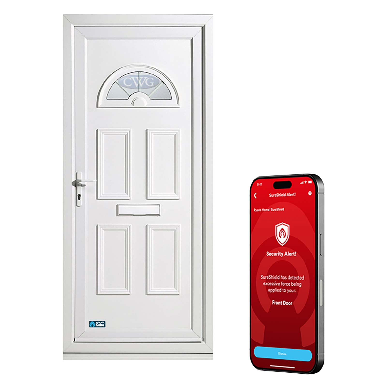 CWG Kubu Smart Security Doors