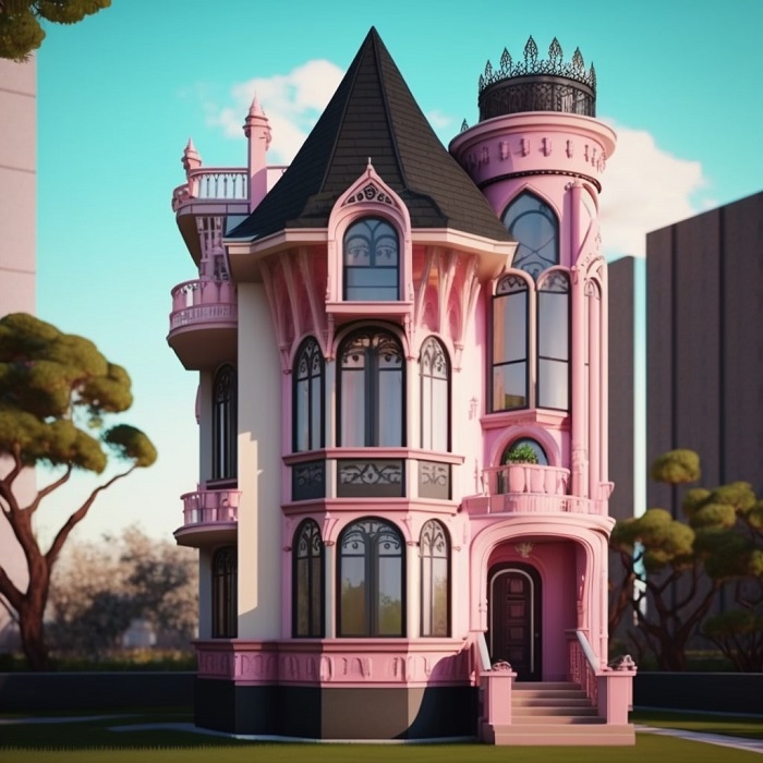 Barbie's dreamhouse 1995