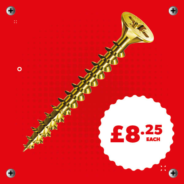 Spax Wood Screws 4.0 x 50mm (Pk 200)