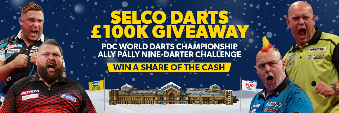 Selco Darts £100K Giveaway