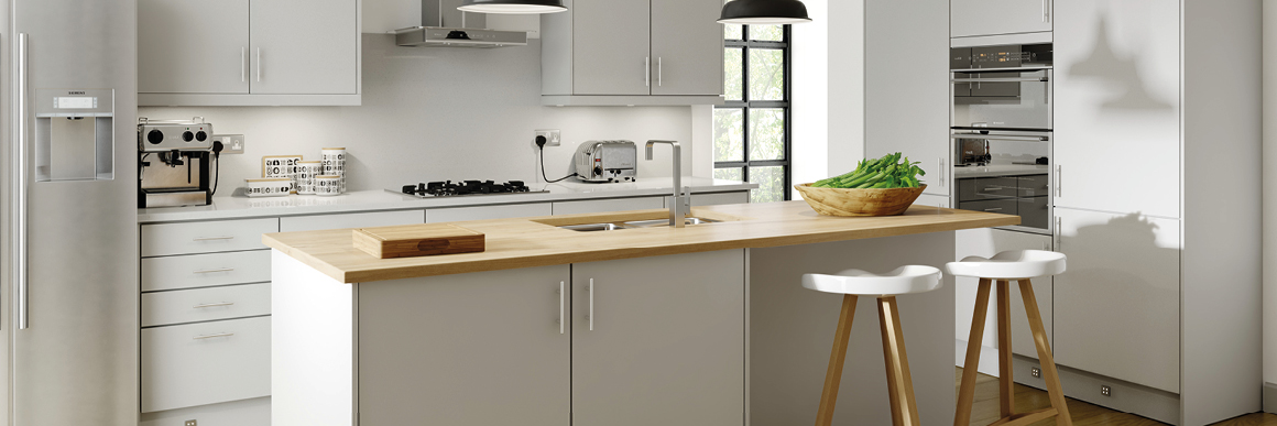 Selco White Self-Assembly Kitchen