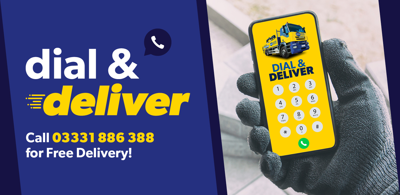 Call our Dial & Deliver line to place a delivery