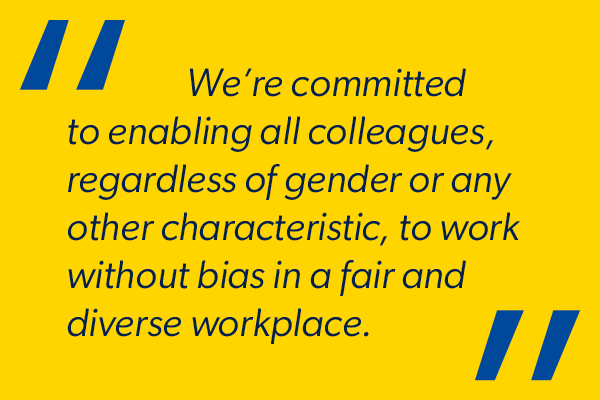 Selco Gender Pay Gap quote