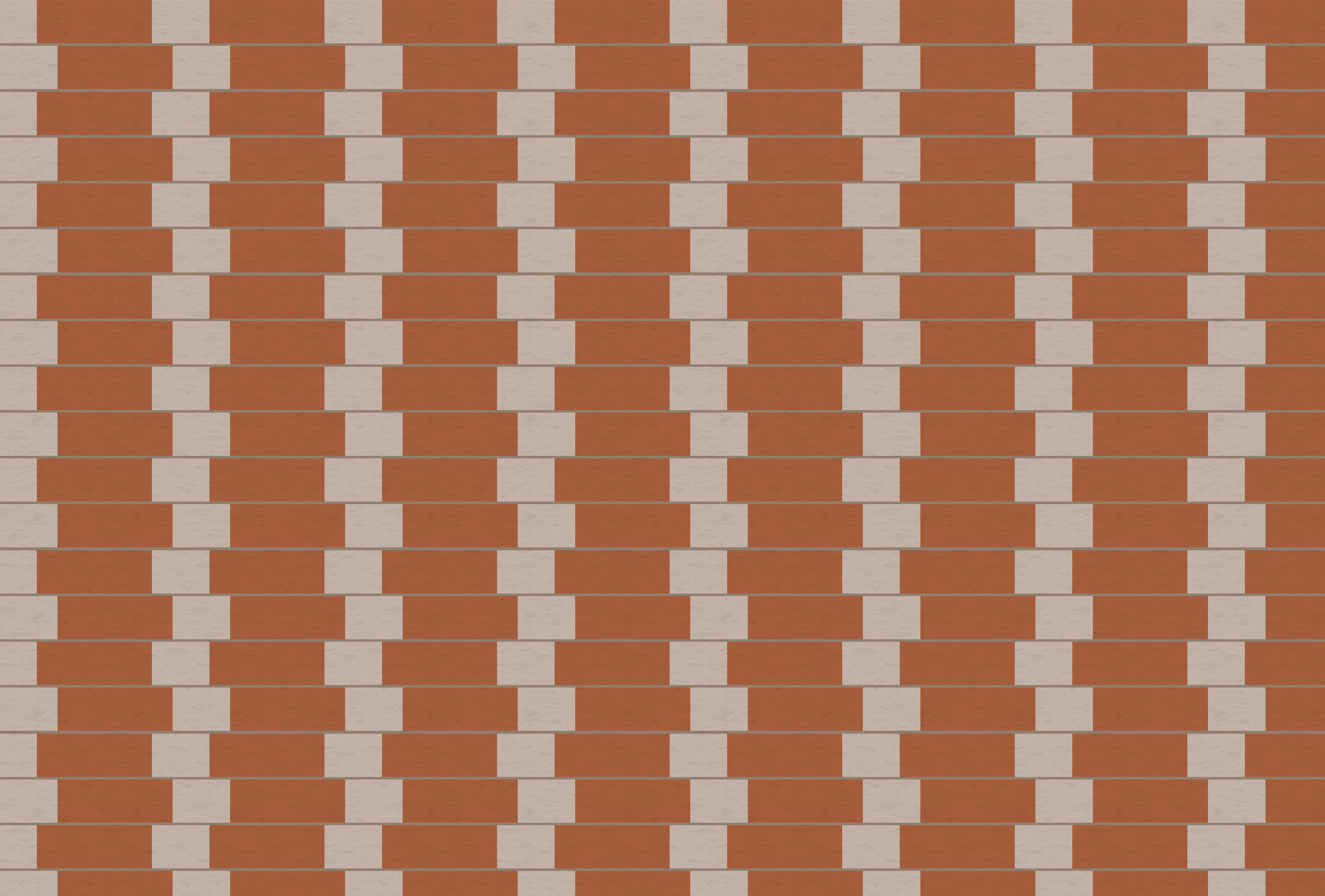 Selco brick wall optical illusion