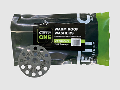 Cure It ONE Warm Roof Washers
