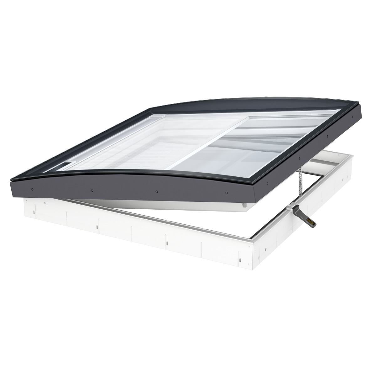 VELUX curved glass roof window